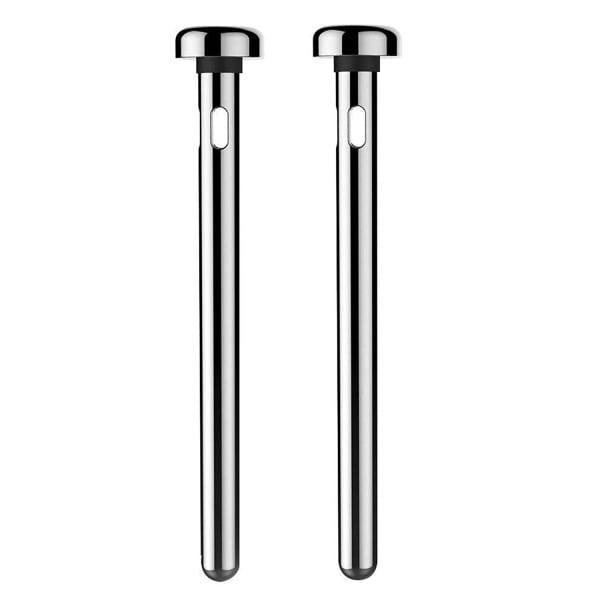 Drink Through Beer/Drinks Chiller Sticks, 2 Pieces, Silver, 8.5 inch - Image 6
