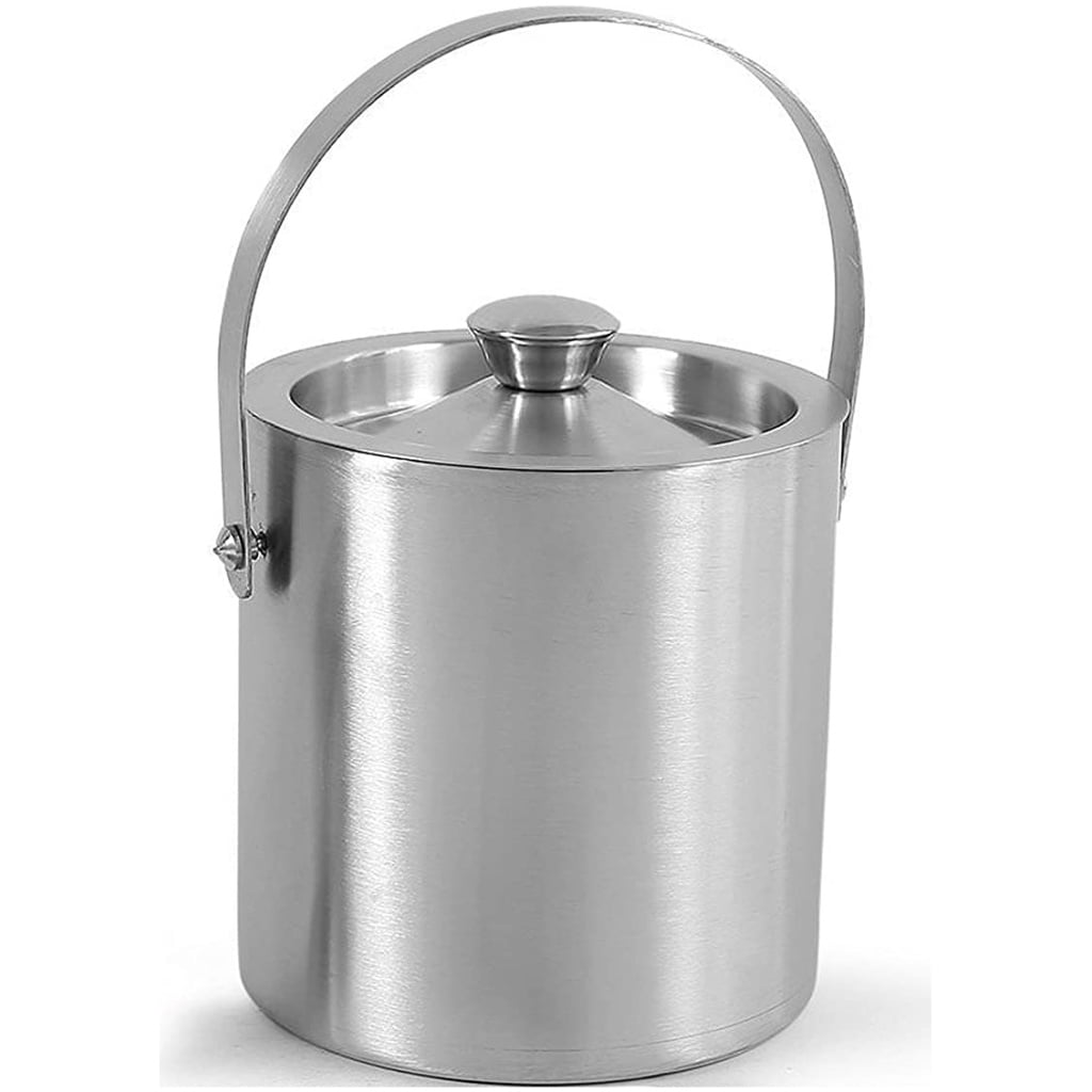 Stainless Steel Double Wall Ice Bucket, 1600 ml | The Bar Shop