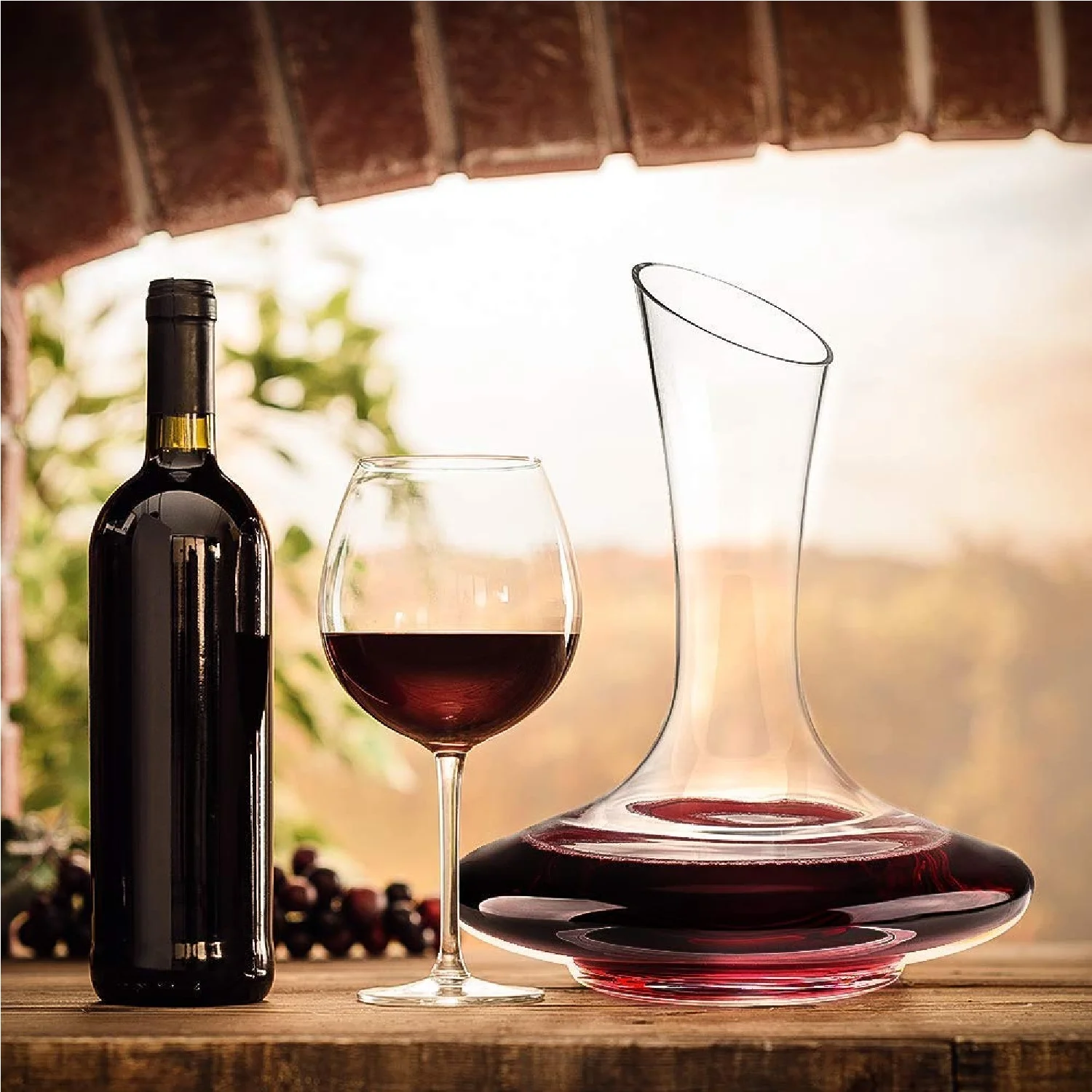 Buy Glass Wine Decanter, 1200ml Online at Discounted Price