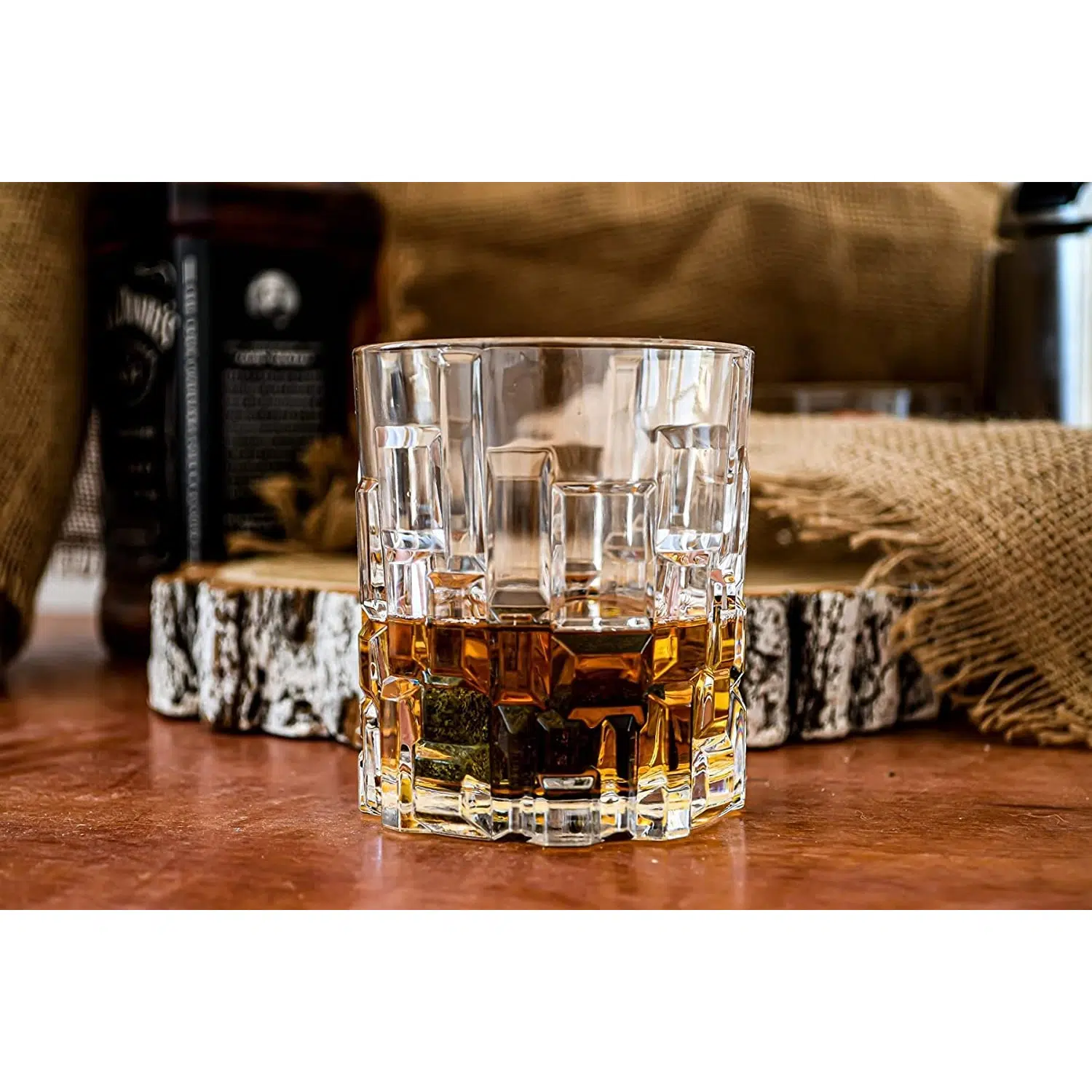 Italiano Whiskey Glasses Set of 6, 325ml - Image 2