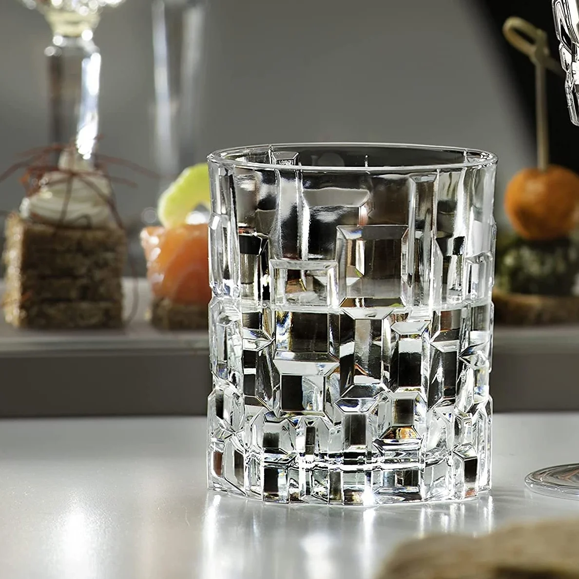 Italiano Whiskey Glasses Set of 6, 325ml