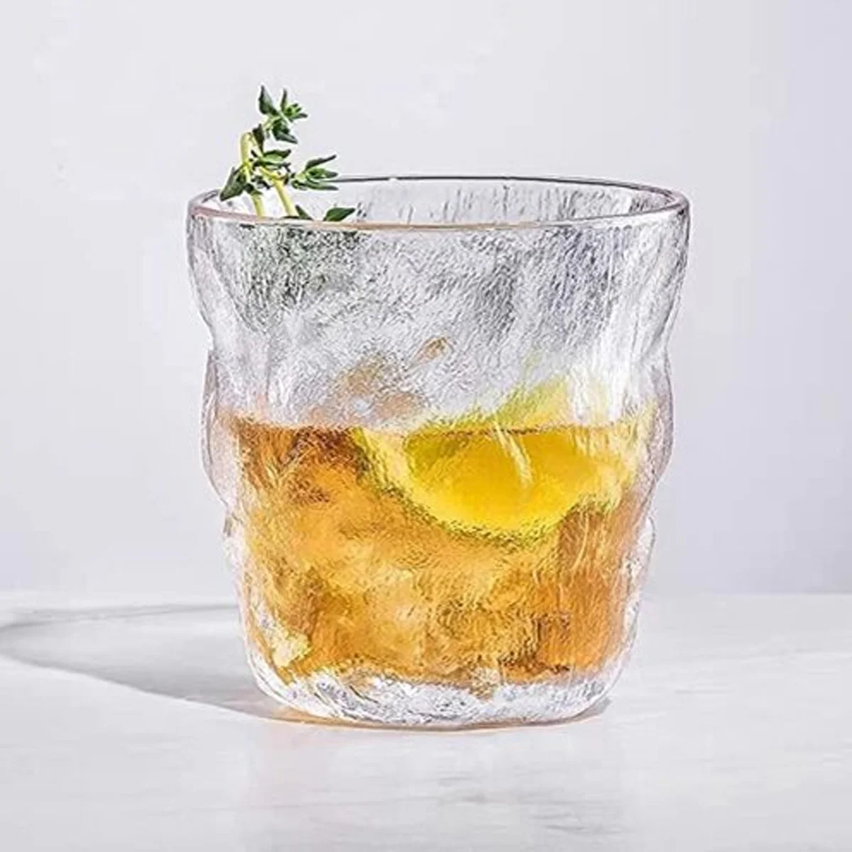 Frosted Whiskey Glass Set of 6, 280ml