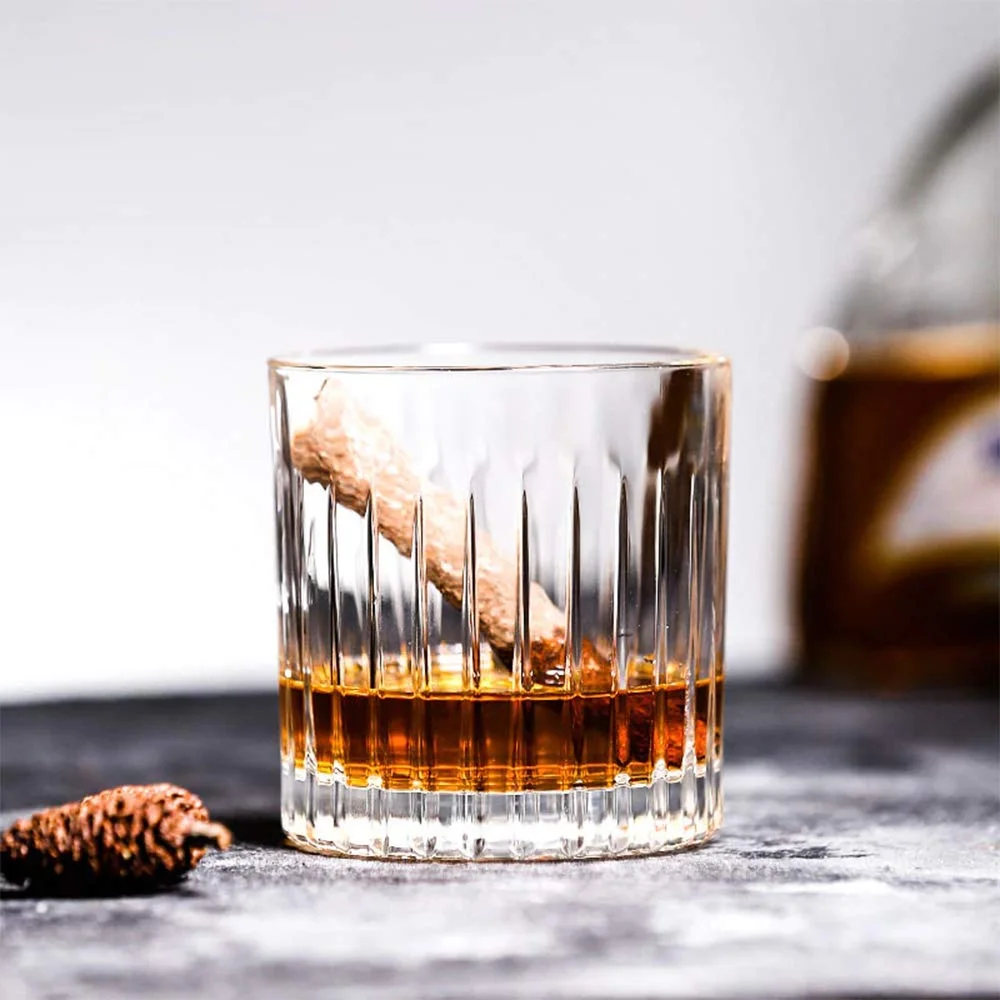 Liner Whiskey Glasses Set of 6, 270ml