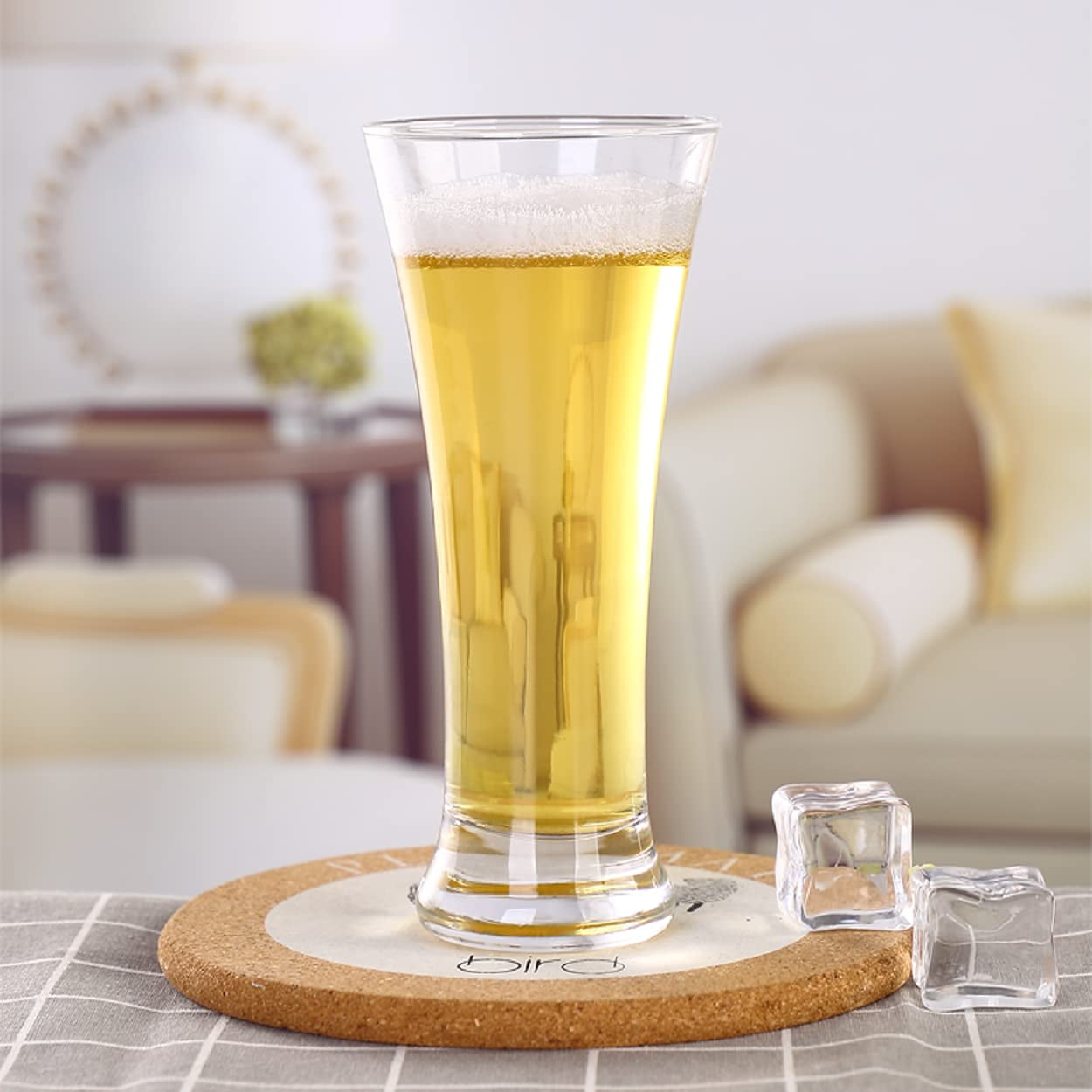 Beer Pilsner Glass Set Of 6 350ml The Bar Shop 2847